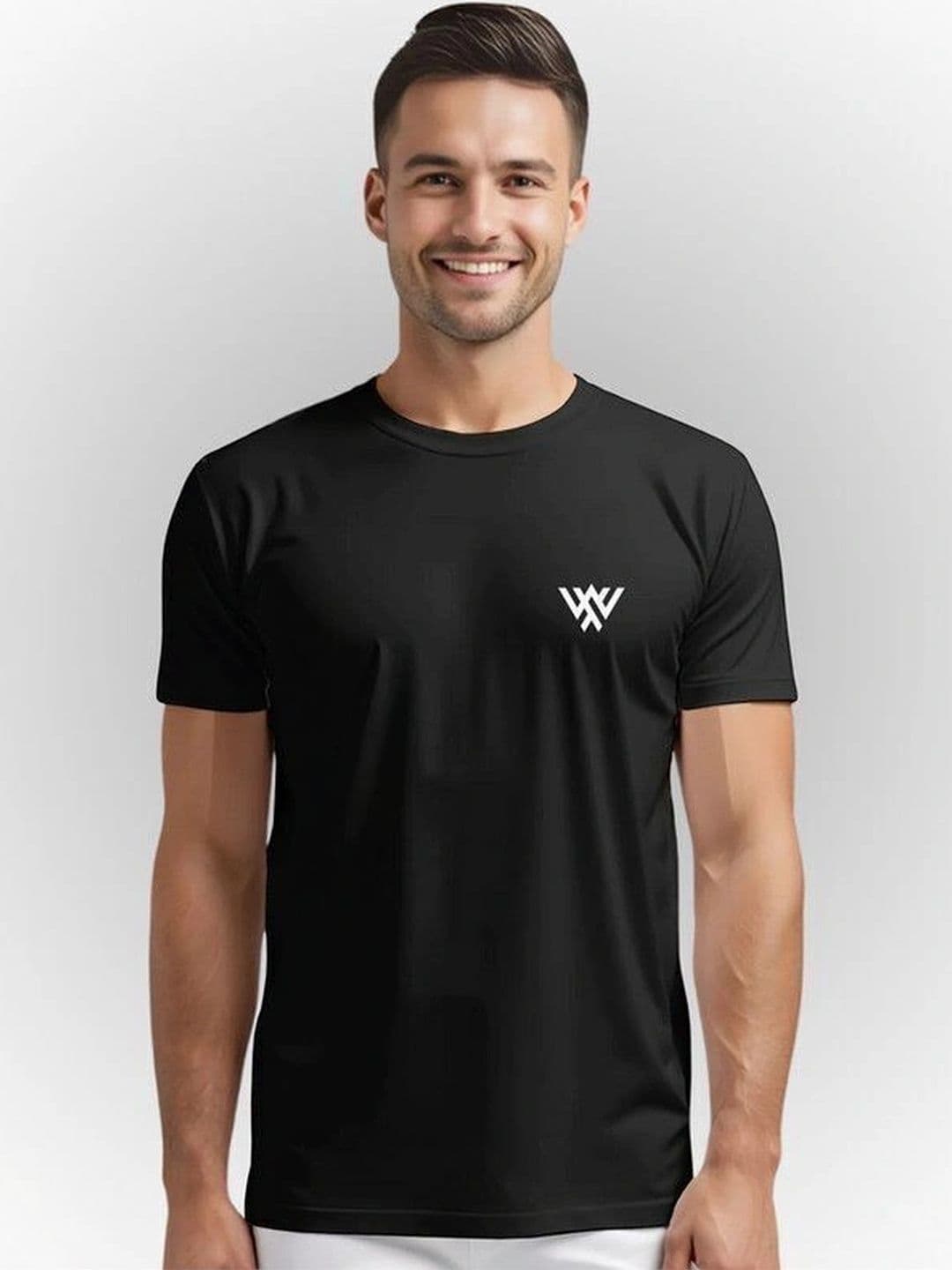 Warrior World Men Brand Logo Printed Pure Cotton T-shirt - view 1