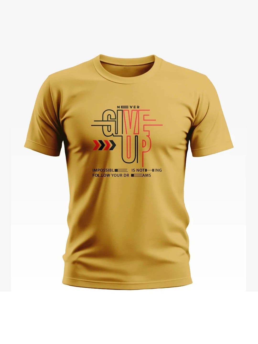 Warrior World Men Typography Printed T-shirt - view 1