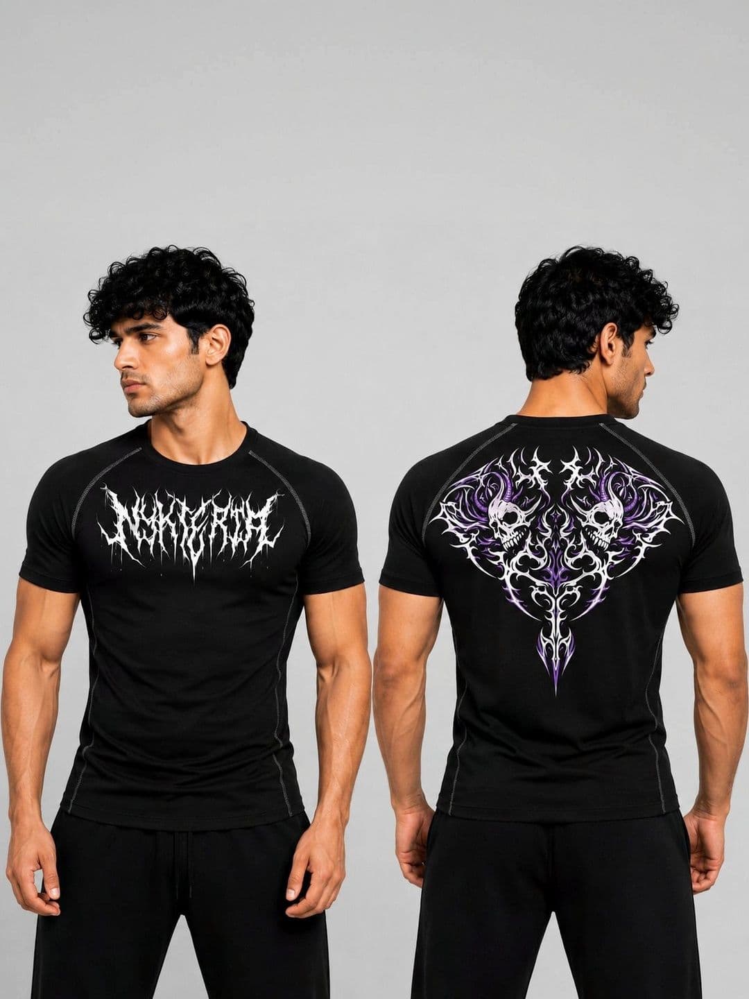 WAYUP Men Printed Dri-FIT Compression T-shirt - view 1