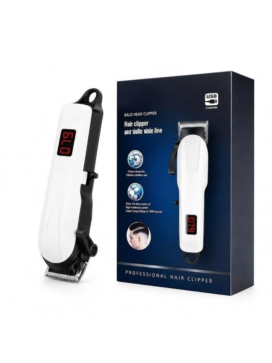 FINARO Rechargeable Cordless Trimmer - ZX3 - view 1