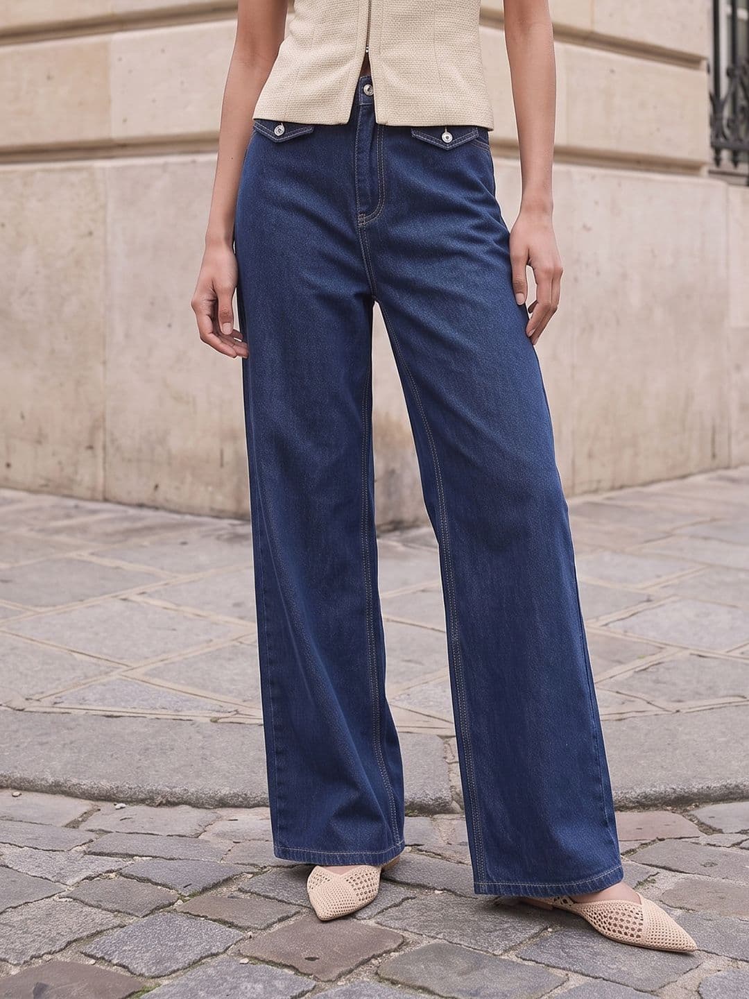 Chemistry Women Wide Leg Stretchable Jeans - view 1