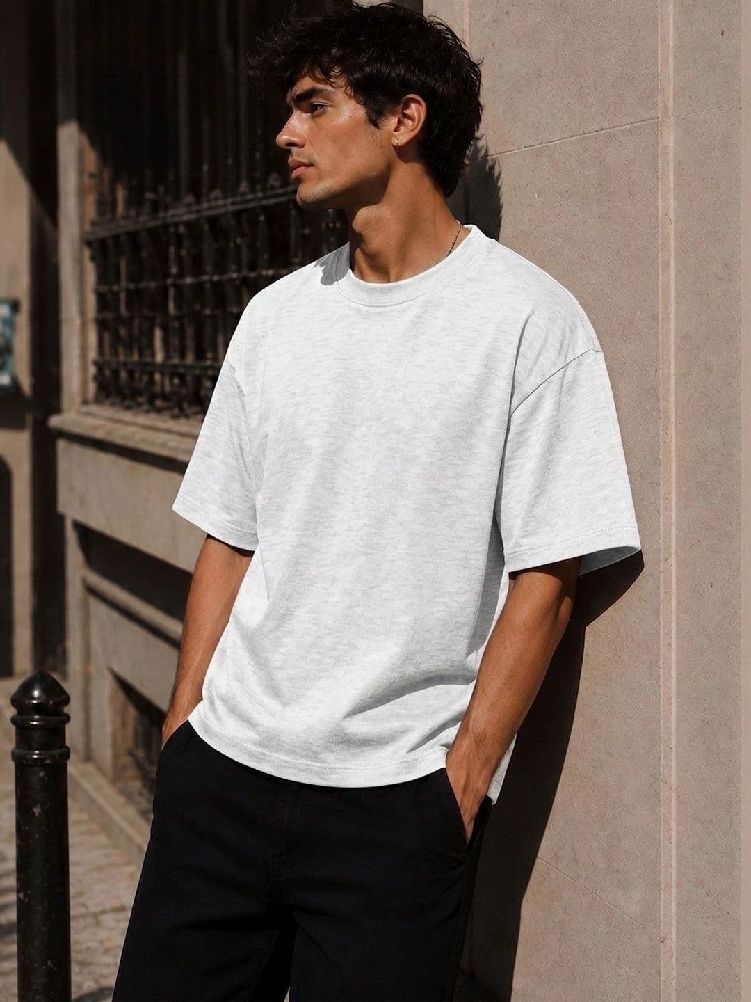 FTX Men Typography Printed Boxy T-shirt - view 1