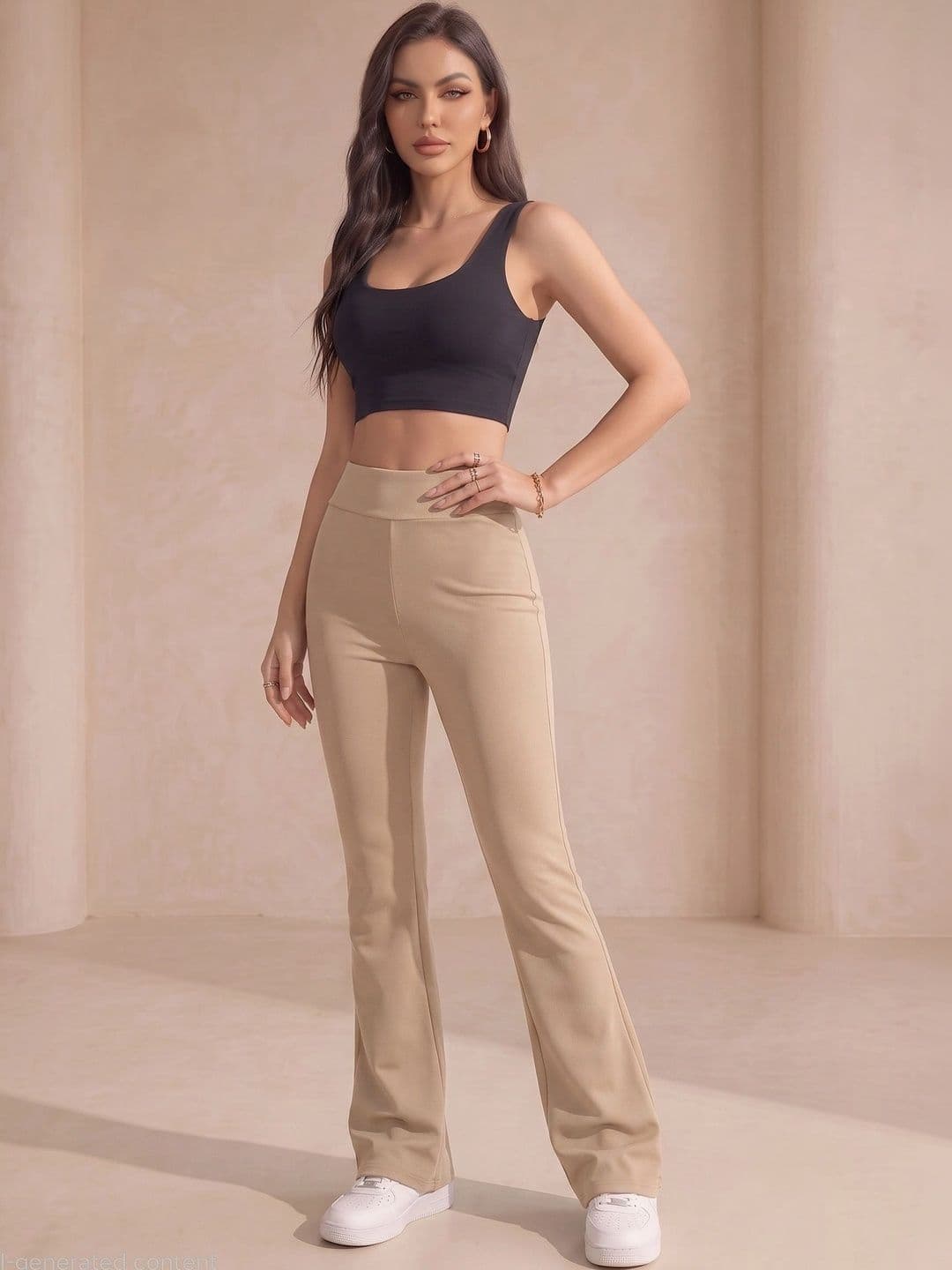 LYNO Women Knitted Palazzos - view 1