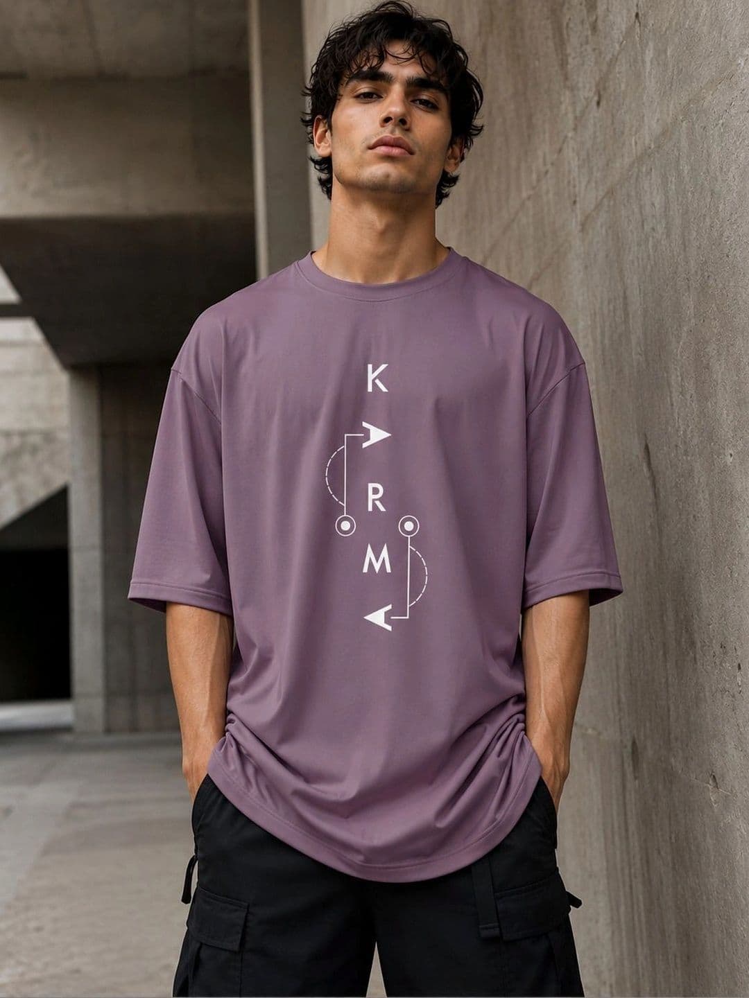 Warrior World Men Typography Printed Pure Cotton T-shirt - view 1