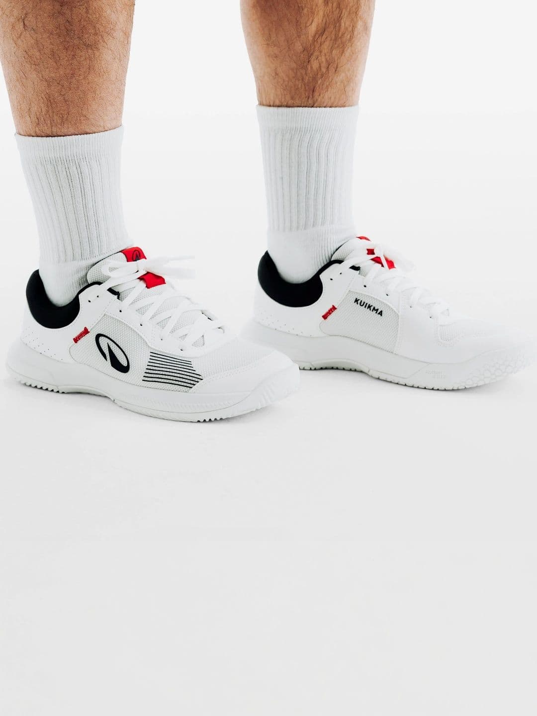 Decathlon Men Textile Tennis Non-Marking Shoes - view 1