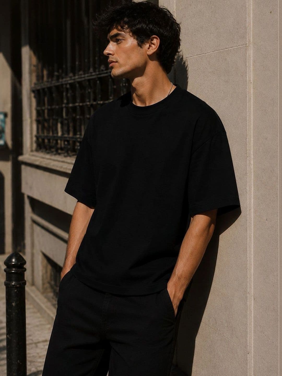 FTX Men Typography Printed Boxy T-shirt - view 1