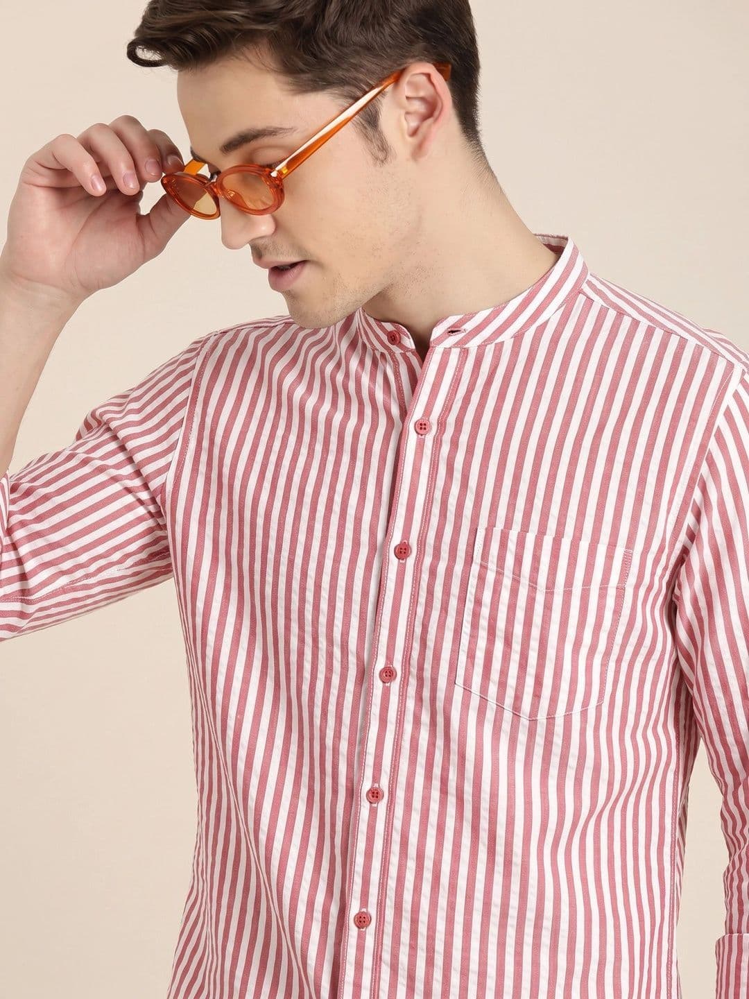 Moda Rapido Men Slim Fit Striped Casual Shirt - view 1