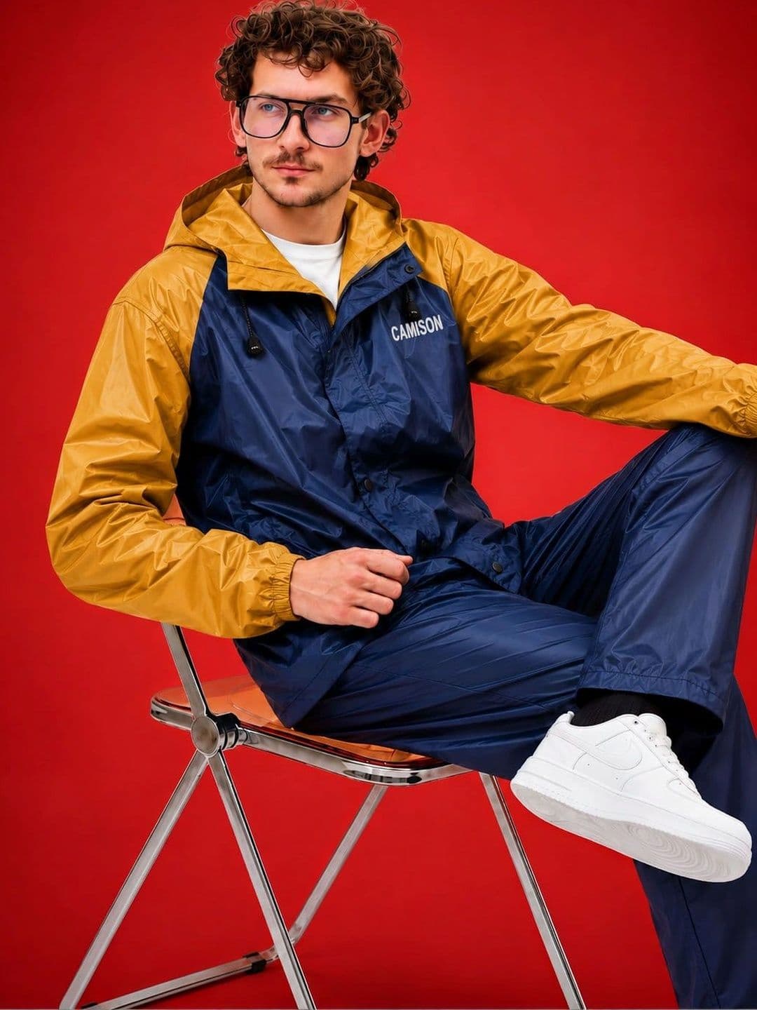 CAMISON Hooded Breathable Waterproof Rain Jacket - view 1
