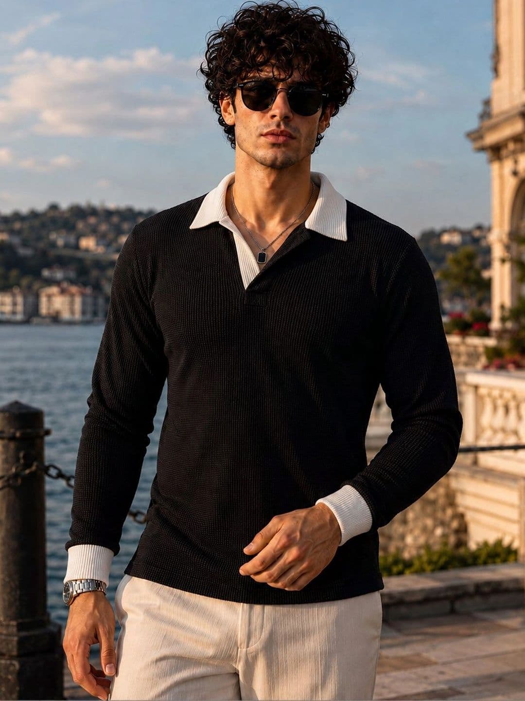 FBAR Men Polo Collar T-shirt - view 1