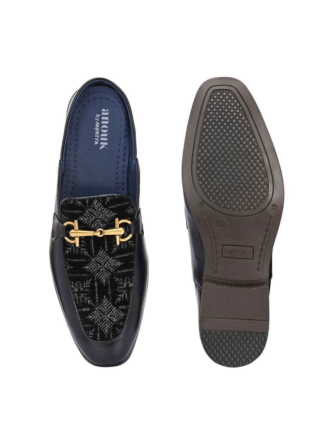 Anouk Men Textured Mules - view 1