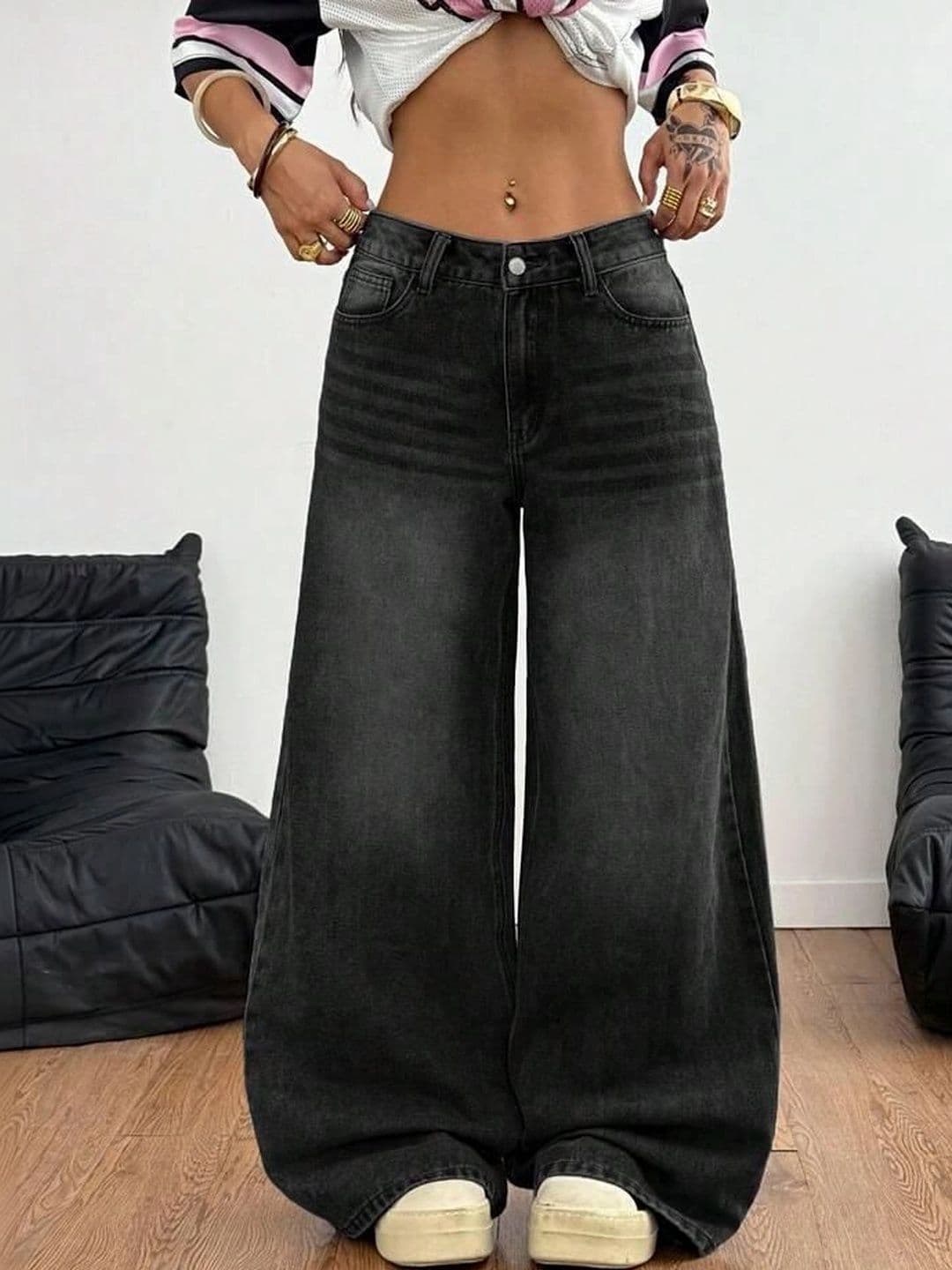 ESLITA Women High-Rise Light Fade Jeans - view 1