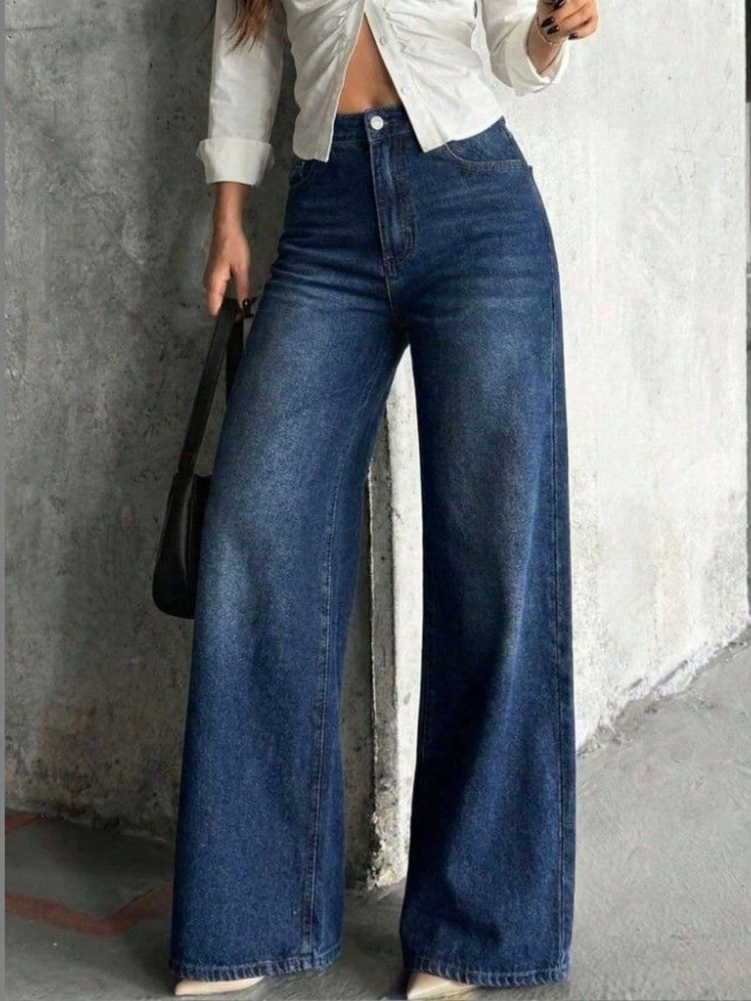 Encrypt Women High-Rise Light Fade Jeans - view 1