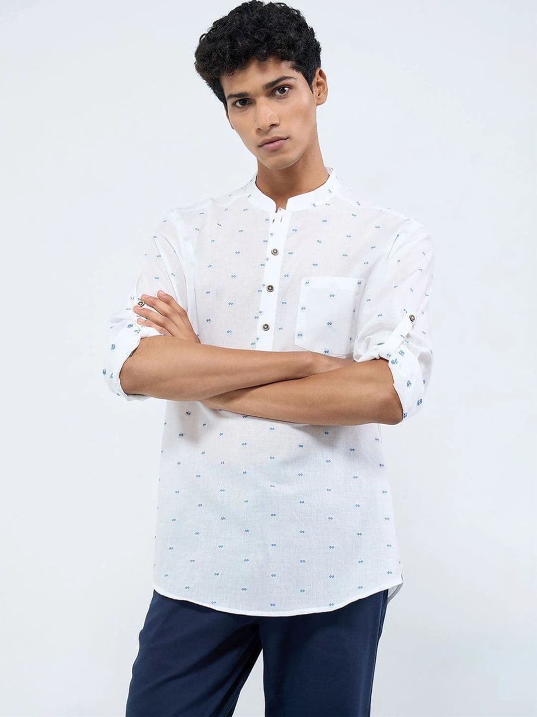 indus route by Pantaloons Men Kurta - view 1