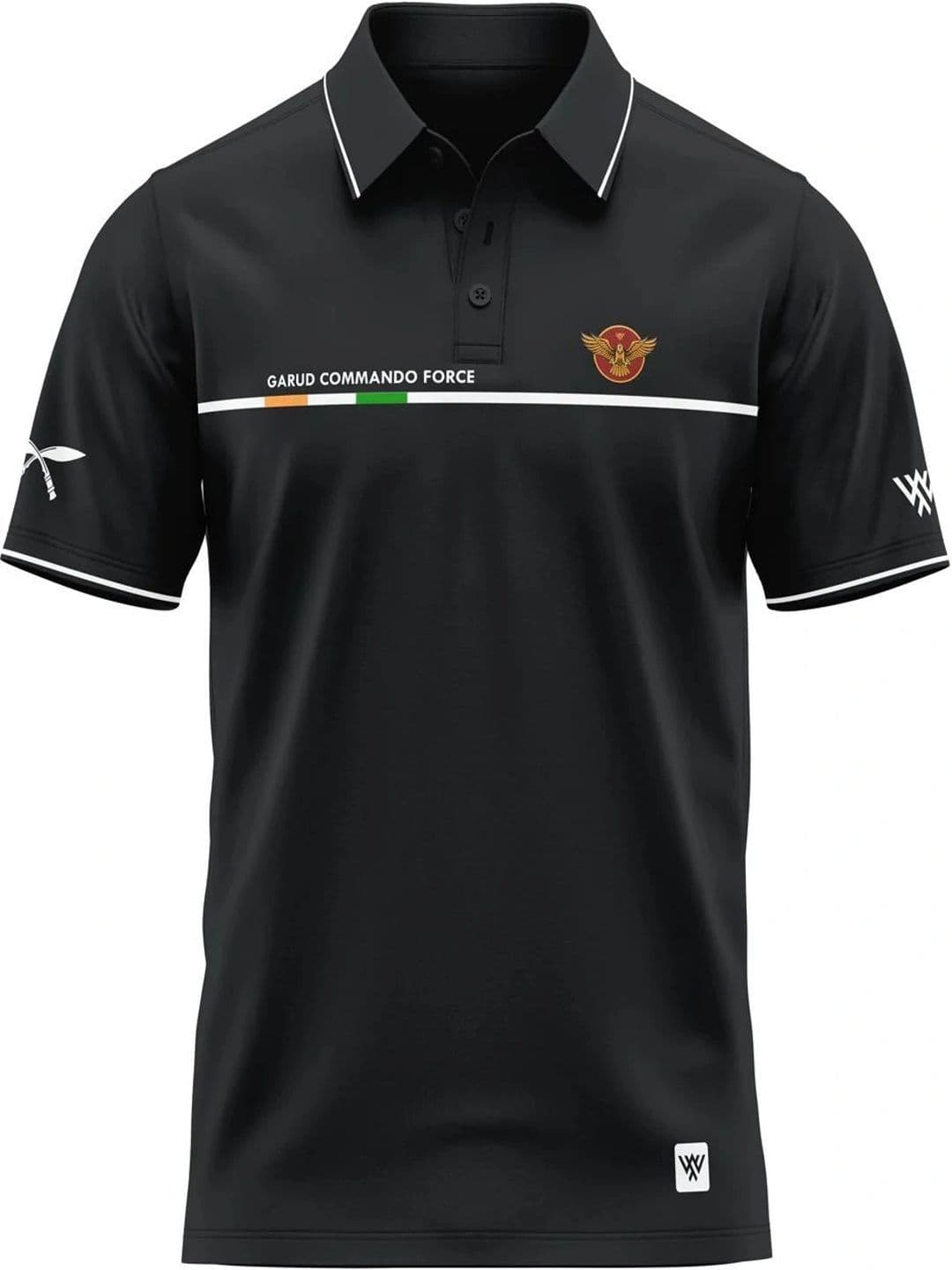 Warrior World Men Polo Collar T-shirt - view 1