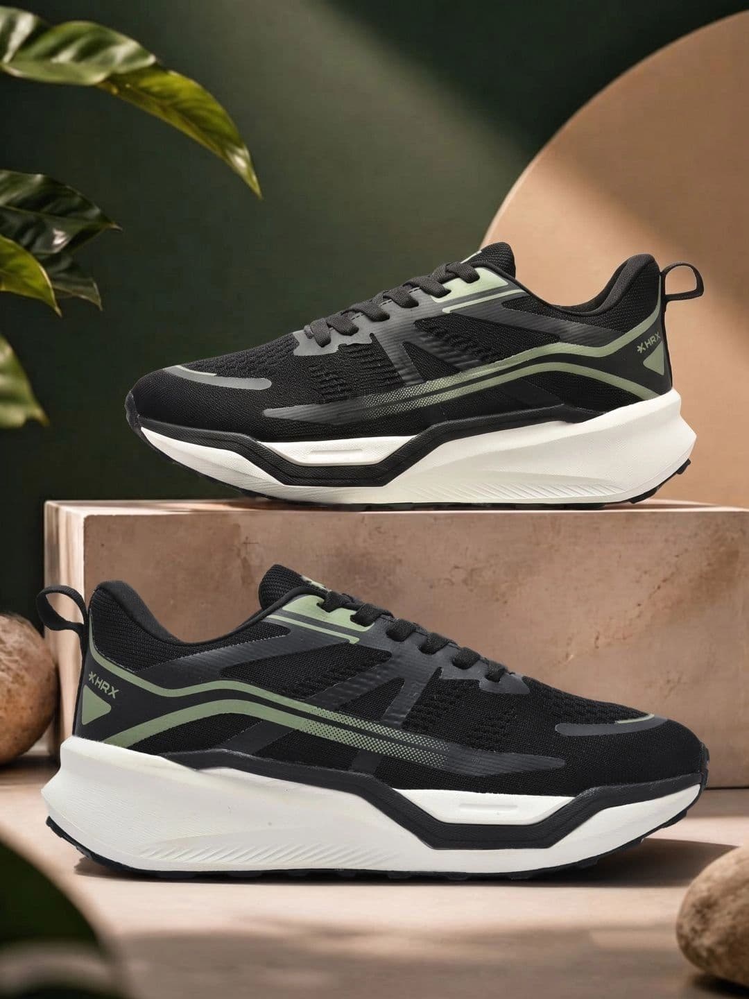HRX by Hrithik Roshan Men Textile Running Shoes - view 1