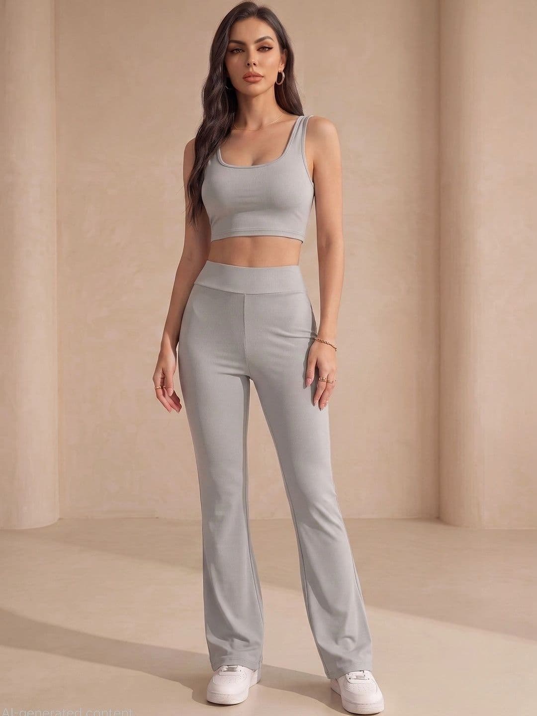 LYNO Women Knitted Palazzos - view 1