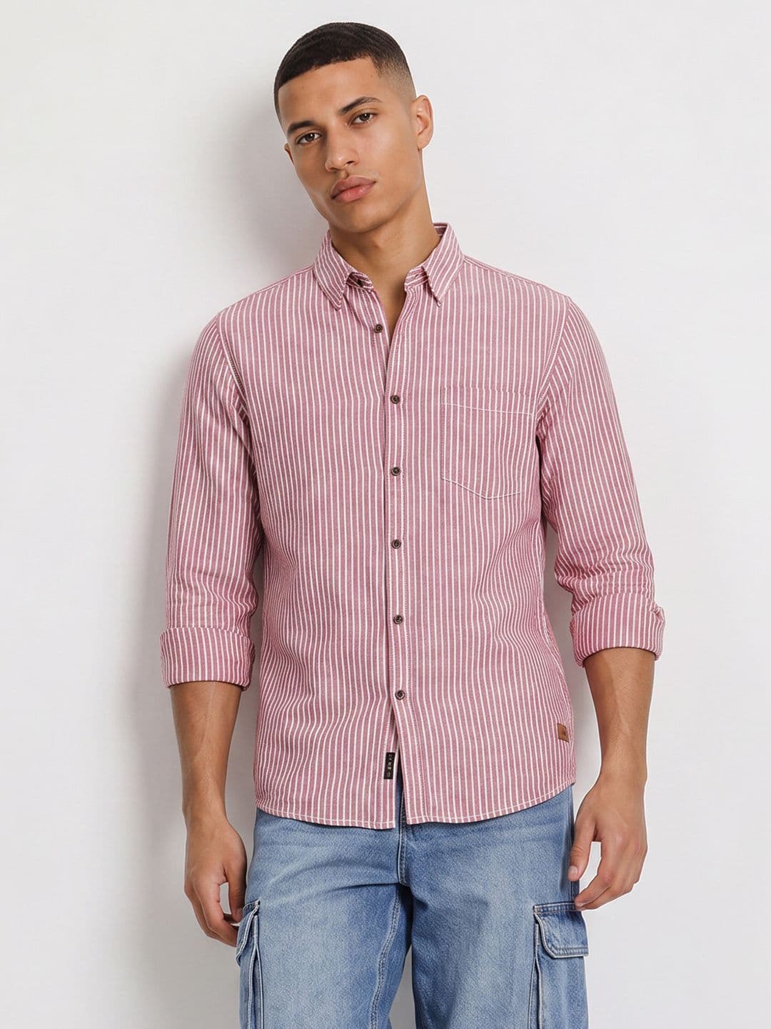 The Roadster Life Co. Striped Casual Shirt - view 1