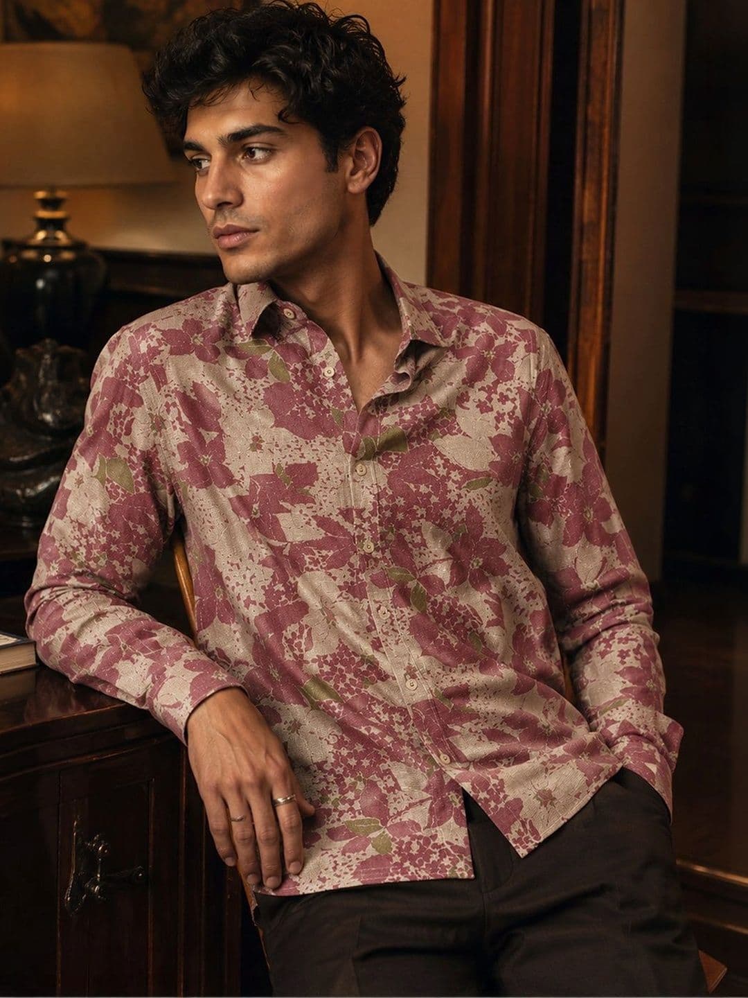 CAHOOT Men Standard Floral Printed Casual Shirt - view 1