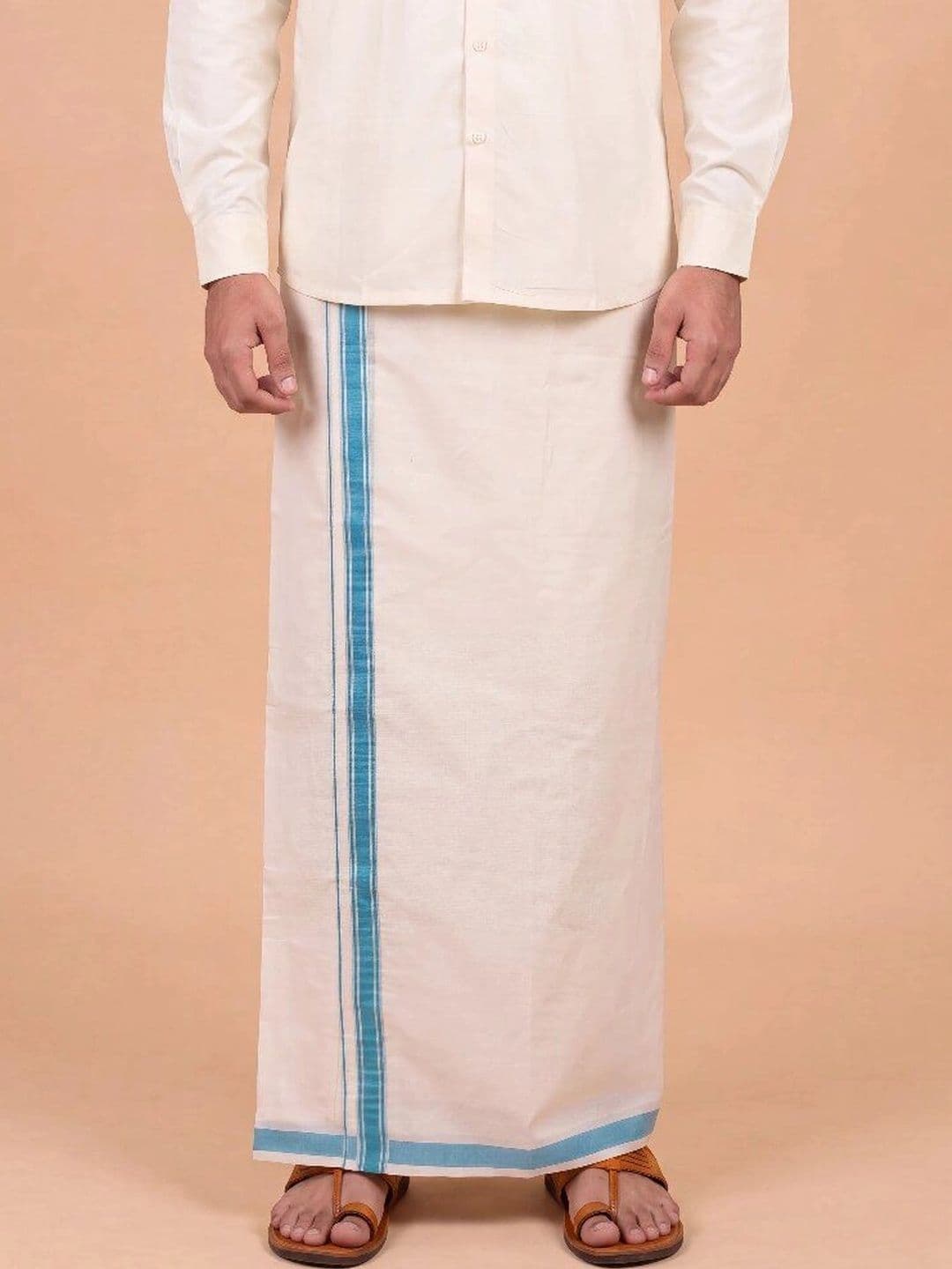 Ramraj Men Striped Dhoti Dhotis - view 1