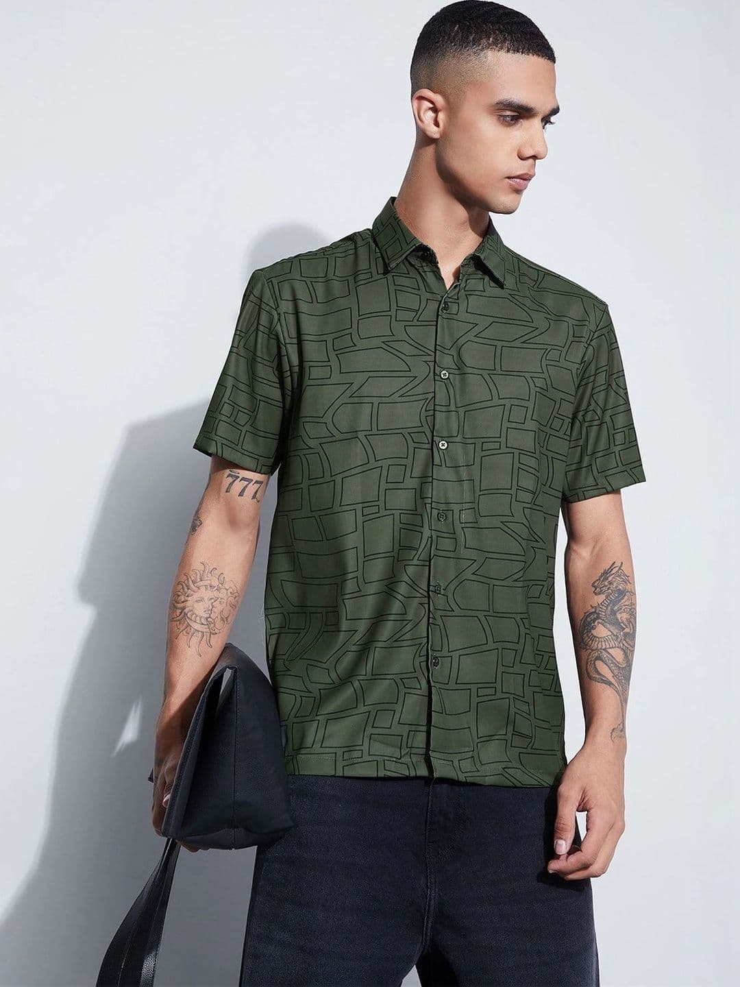 Bossini Men Printed Casual Shirt - view 1