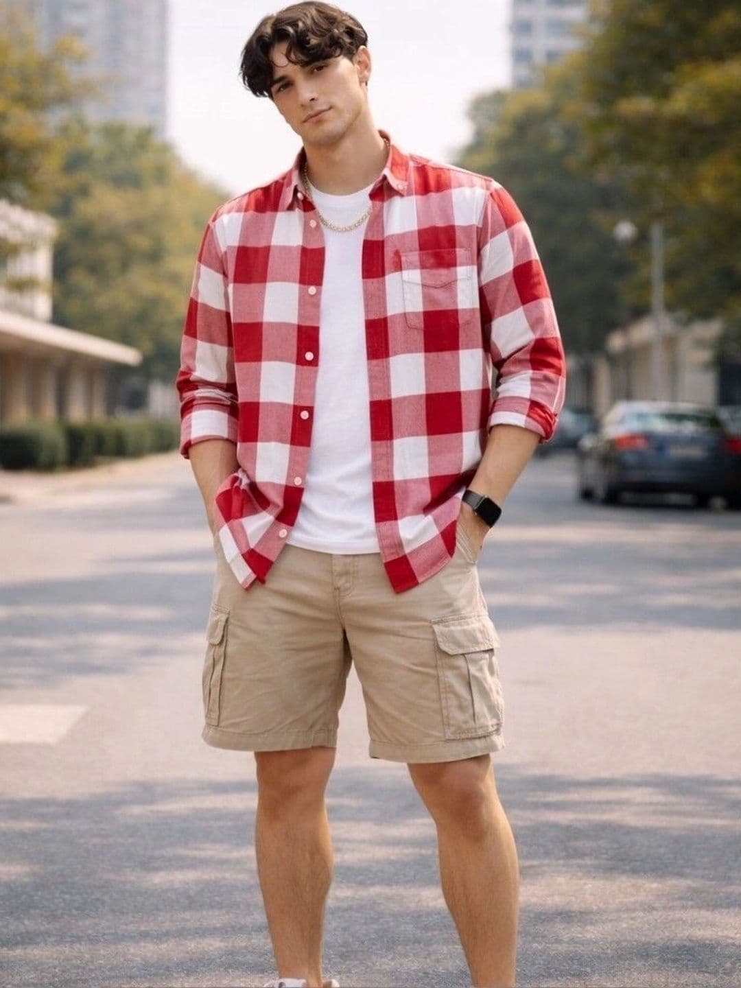 Falconwear Men Buffalo Checks Checked Casual Shirt - view 1