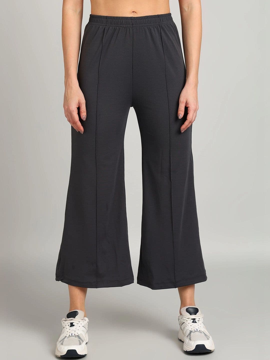 Moda Rapido Women Knitted Cropped Palazzos - view 1
