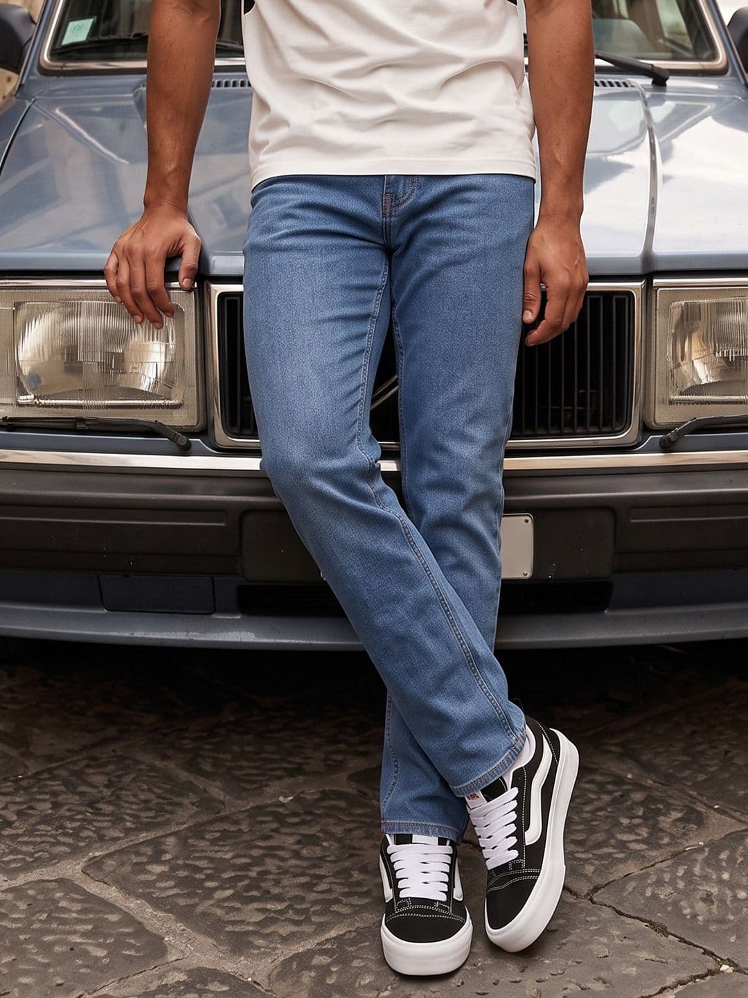 The Roadster Life Co. Men Slim Fit Stretchable Jeans - view 1
