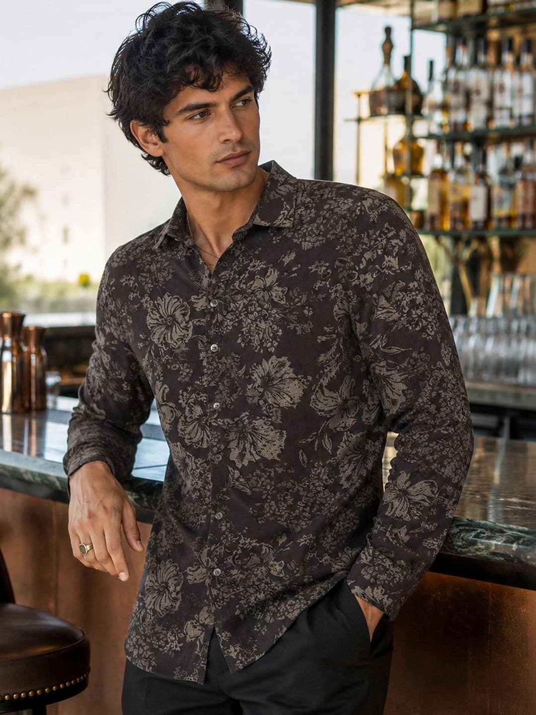 CAHOOT Men Standard Floral Printed Casual Shirt - view 1