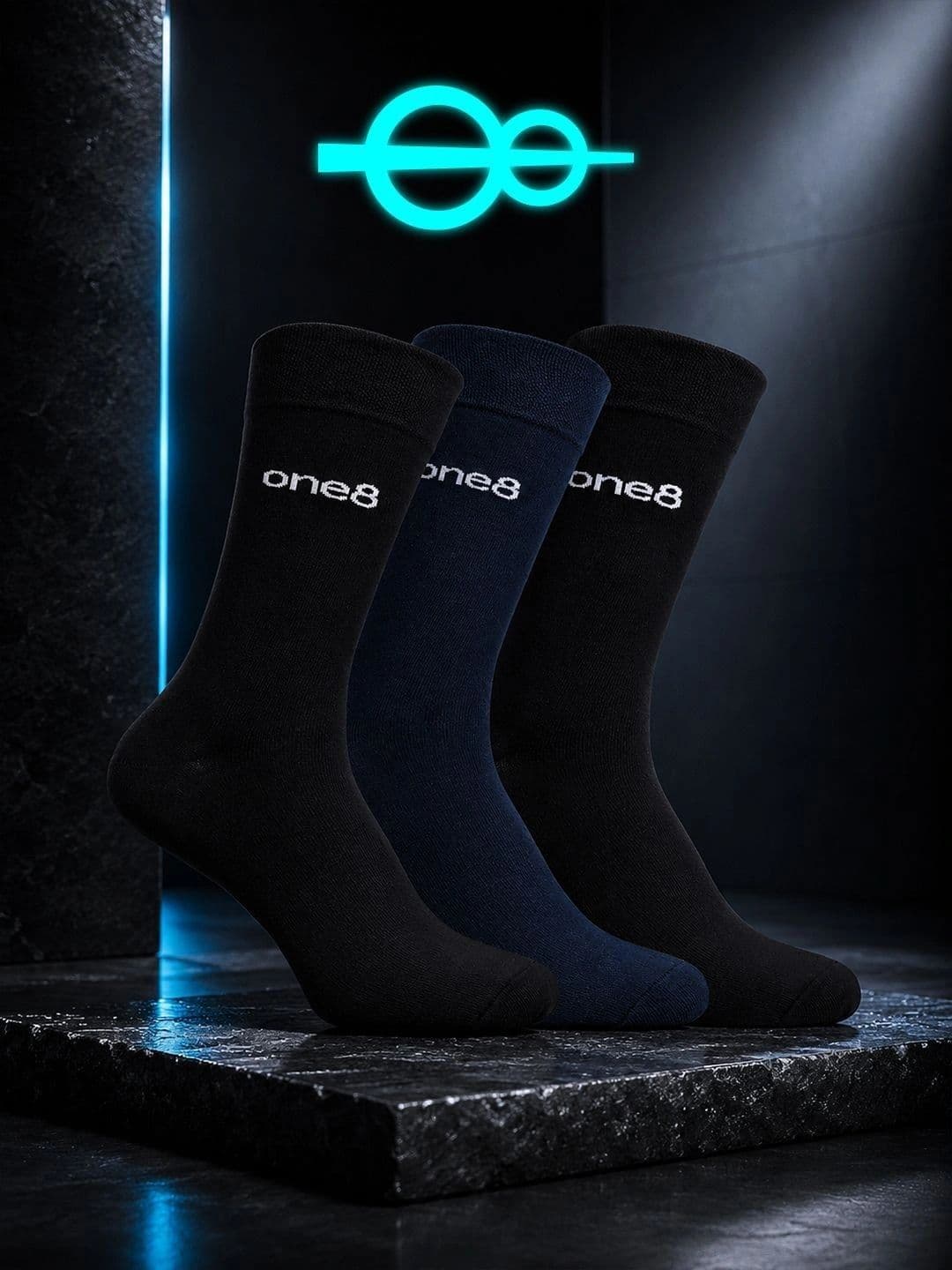 One8 Men Cotton Above Ankle Socks - view 1