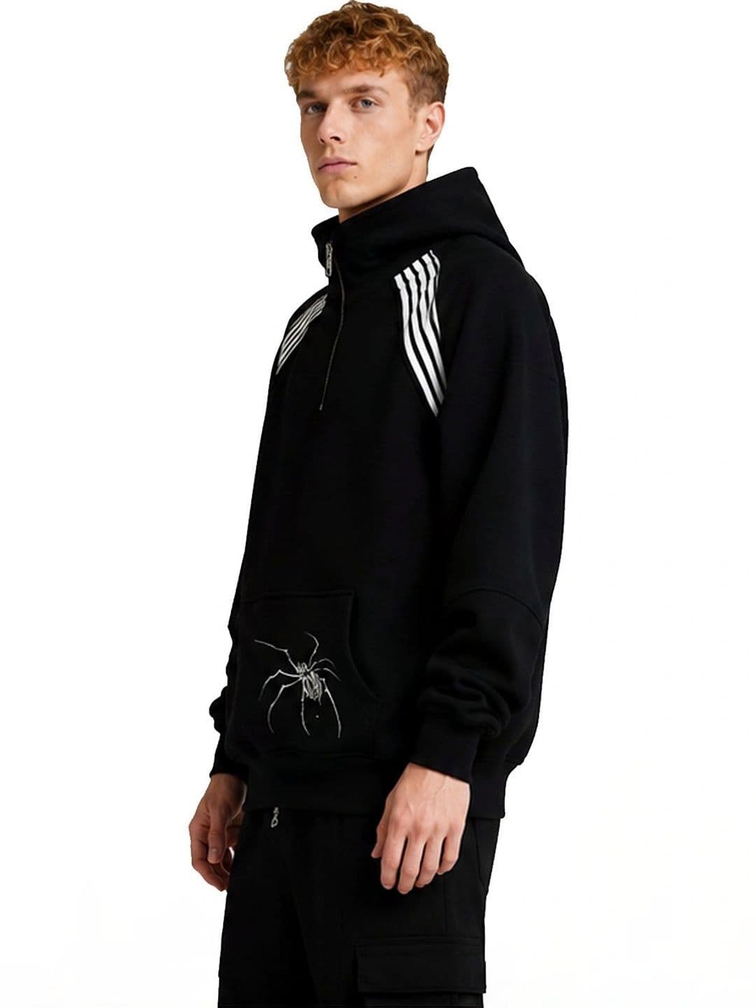 The Modern Soul Men Printed Hooded Sweatshirt - view 1