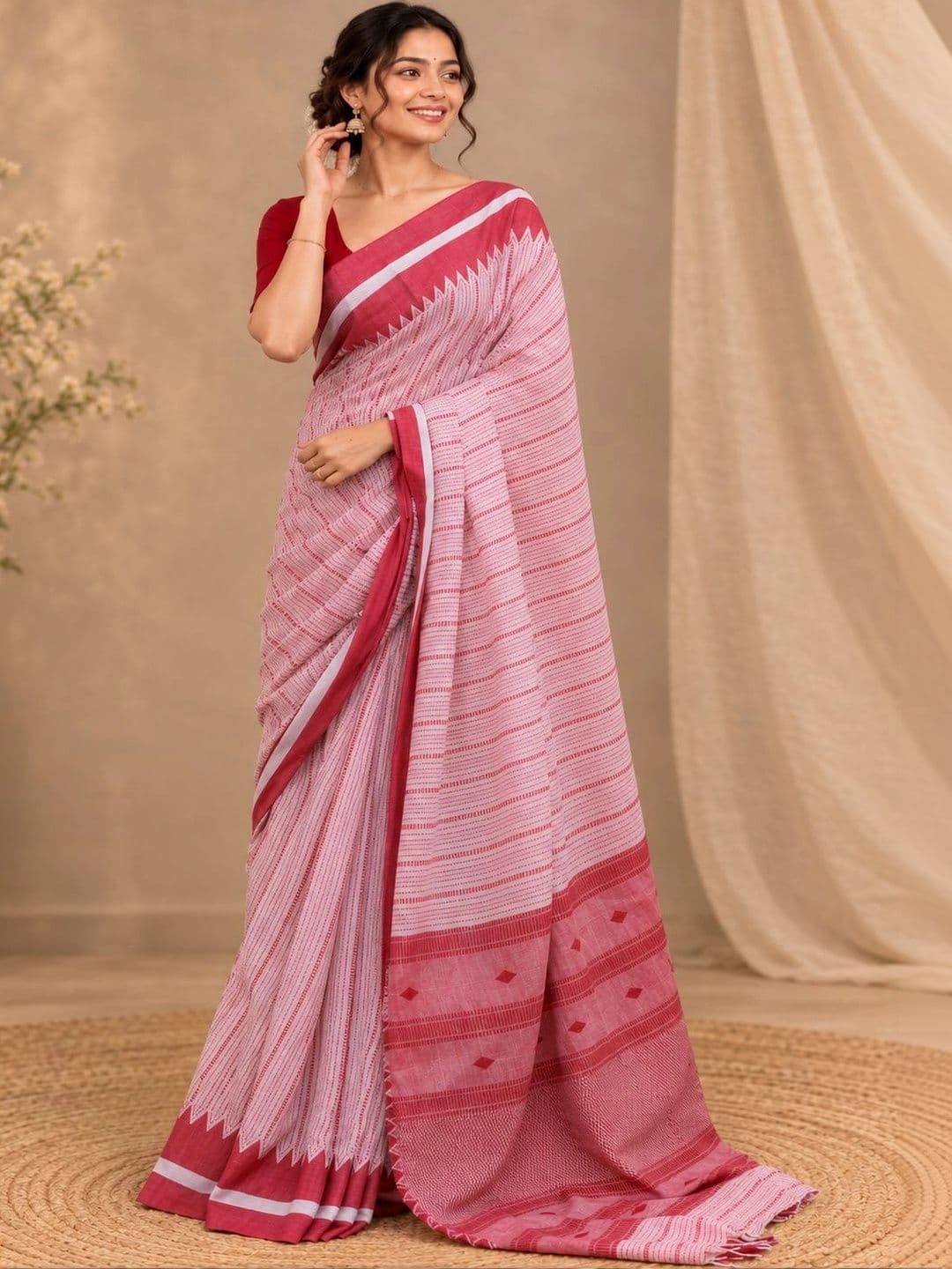 RANGREET Ethnic Motifs Saree - view 1