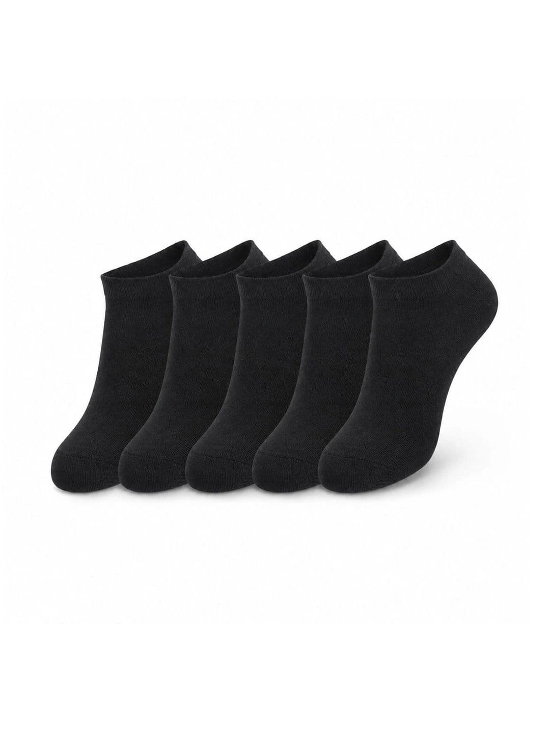 Moda Rapido Men Pack of 5 Cotton Blend Assorted Shoe Liners Socks - view 1