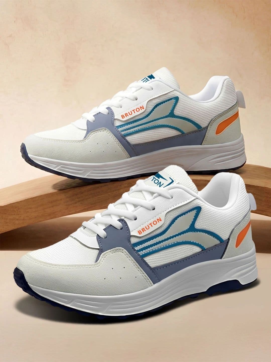 Bruton Men Mesh Walking Shoes - view 1