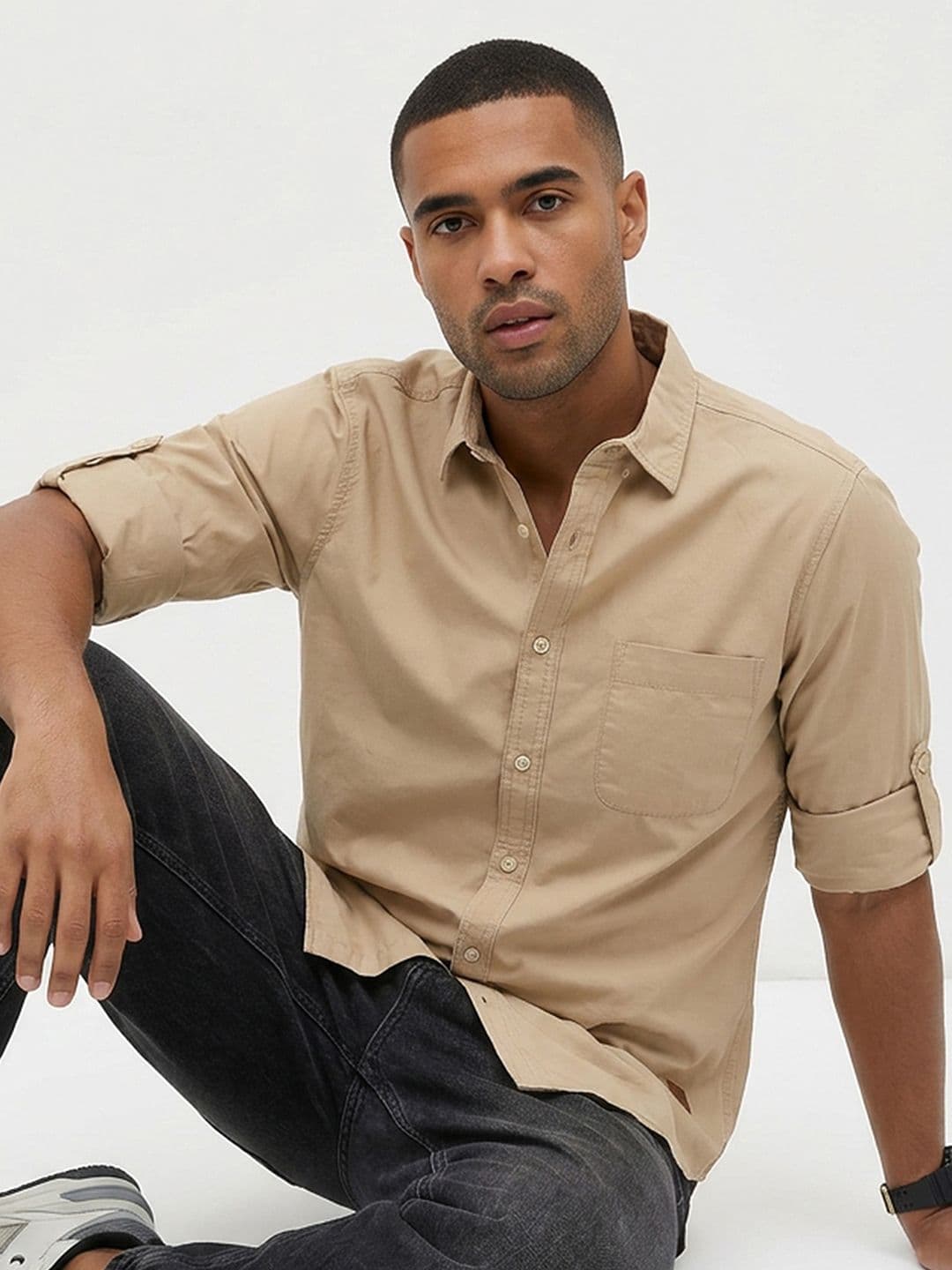 Roadster Life Co. Soft Touch Twill Plaid Shirt. - view 1