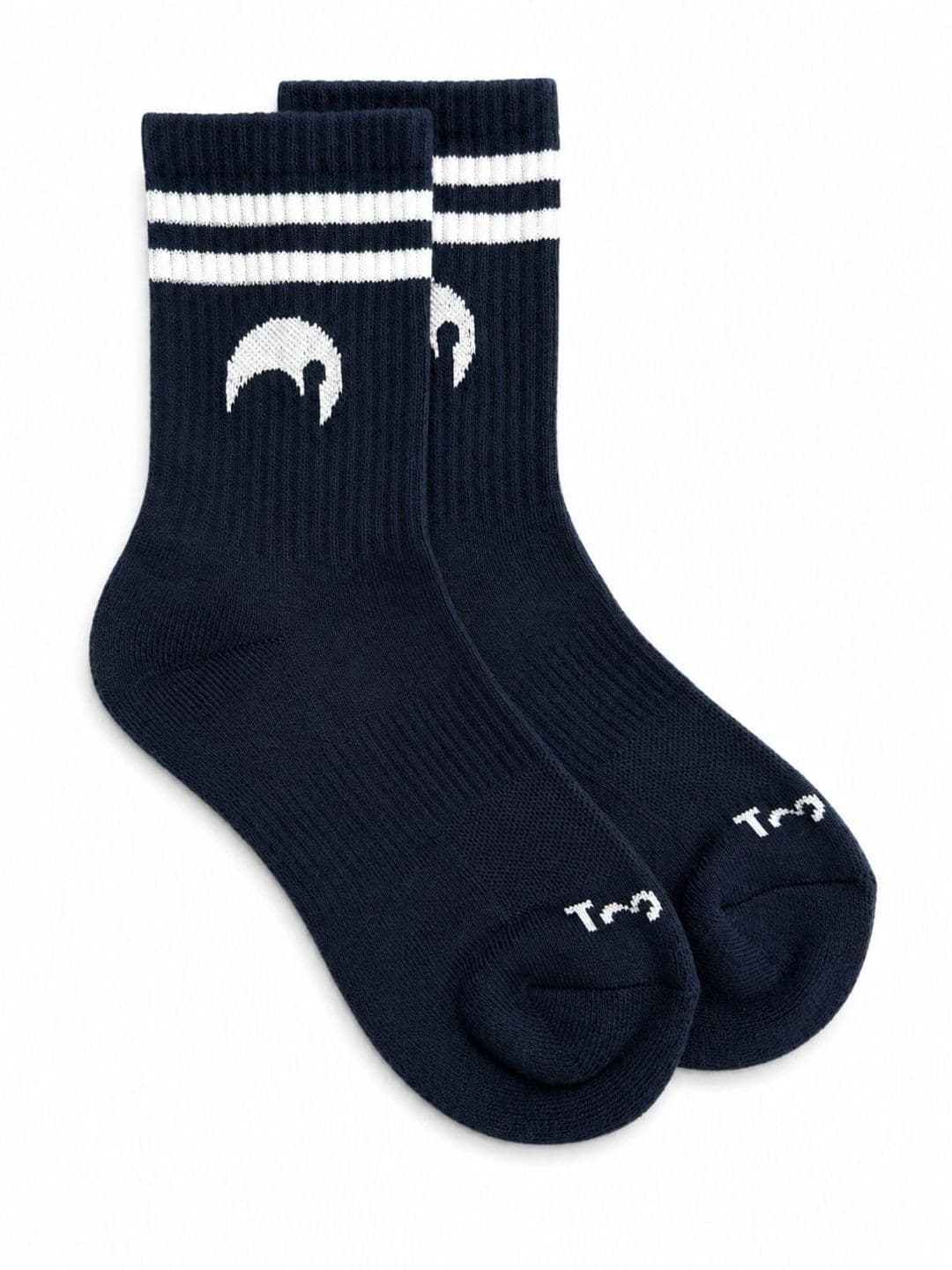 Toortle Unisex Cotton Blend Assorted Striped Above Ankle Socks - view 1