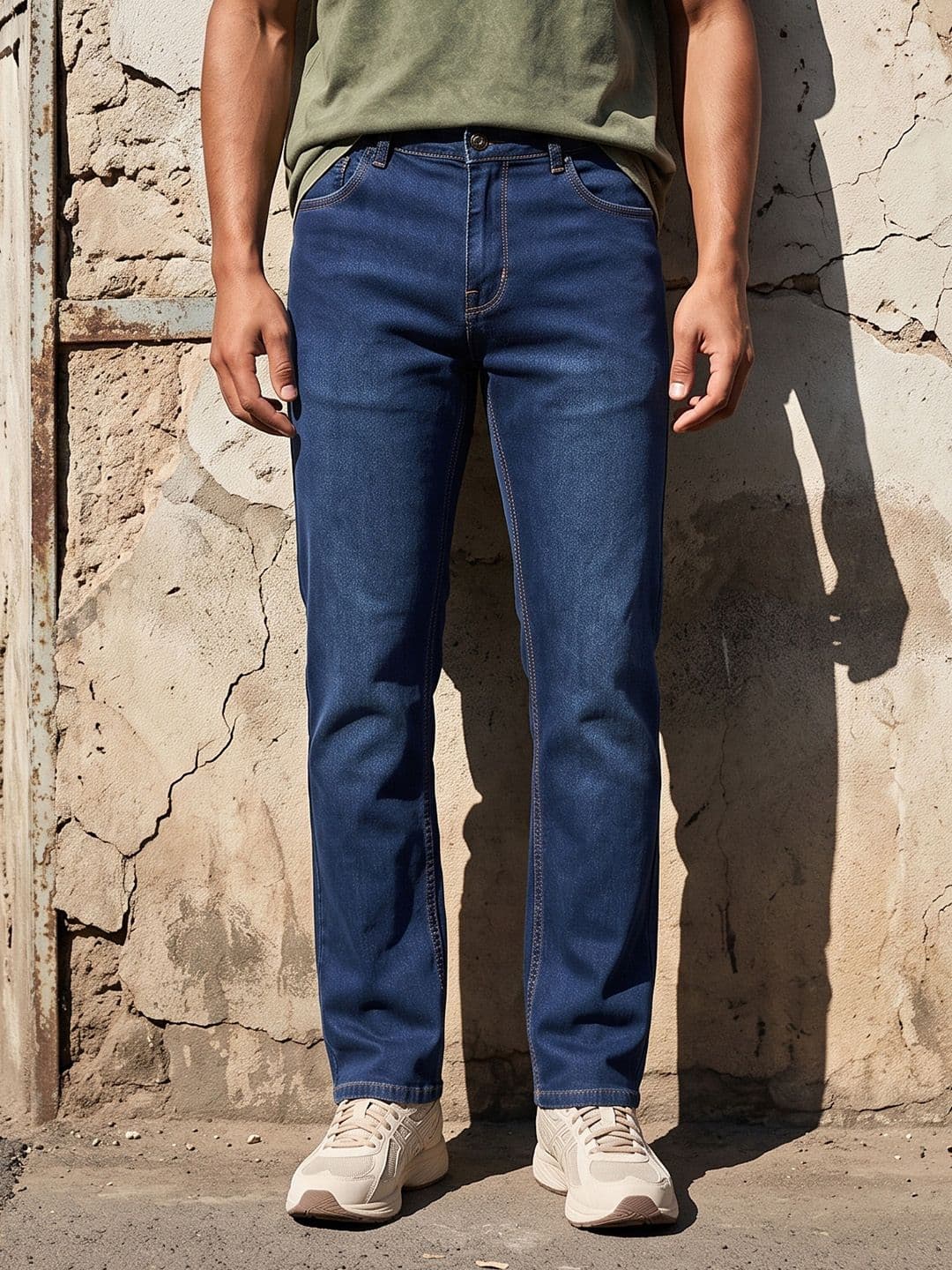 The Roadster Life Co. Men Slim Fit Stretchable Jeans - view 1