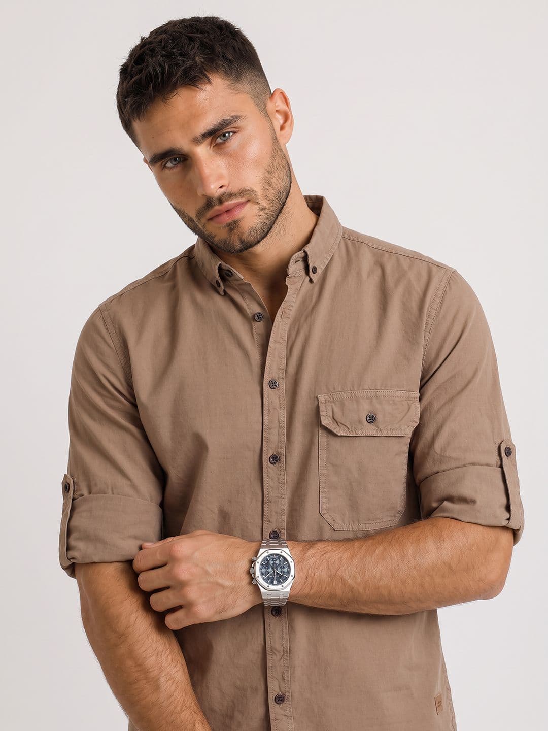 Roadster Life Co.Garment Washed Casual Shirt - view 1