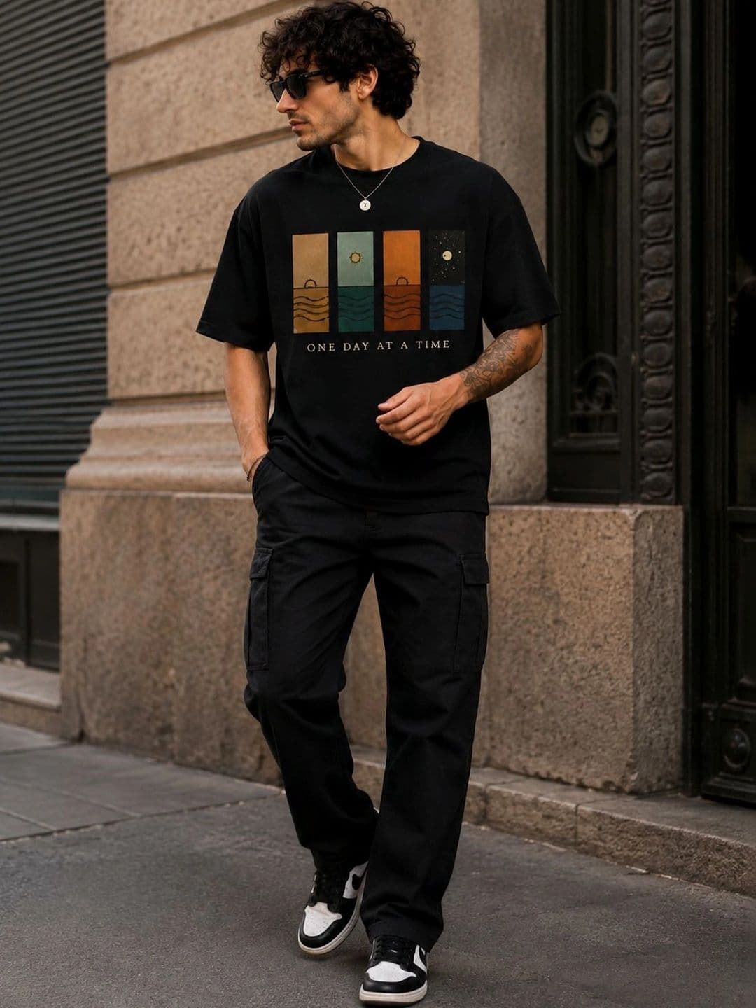 Mast & Harbour Men Printed T-shirt - view 1
