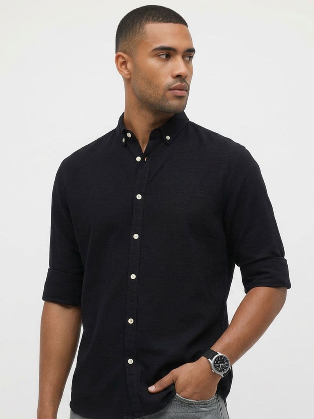 Roadster Life Co. Premium Textured Shirt - view 1