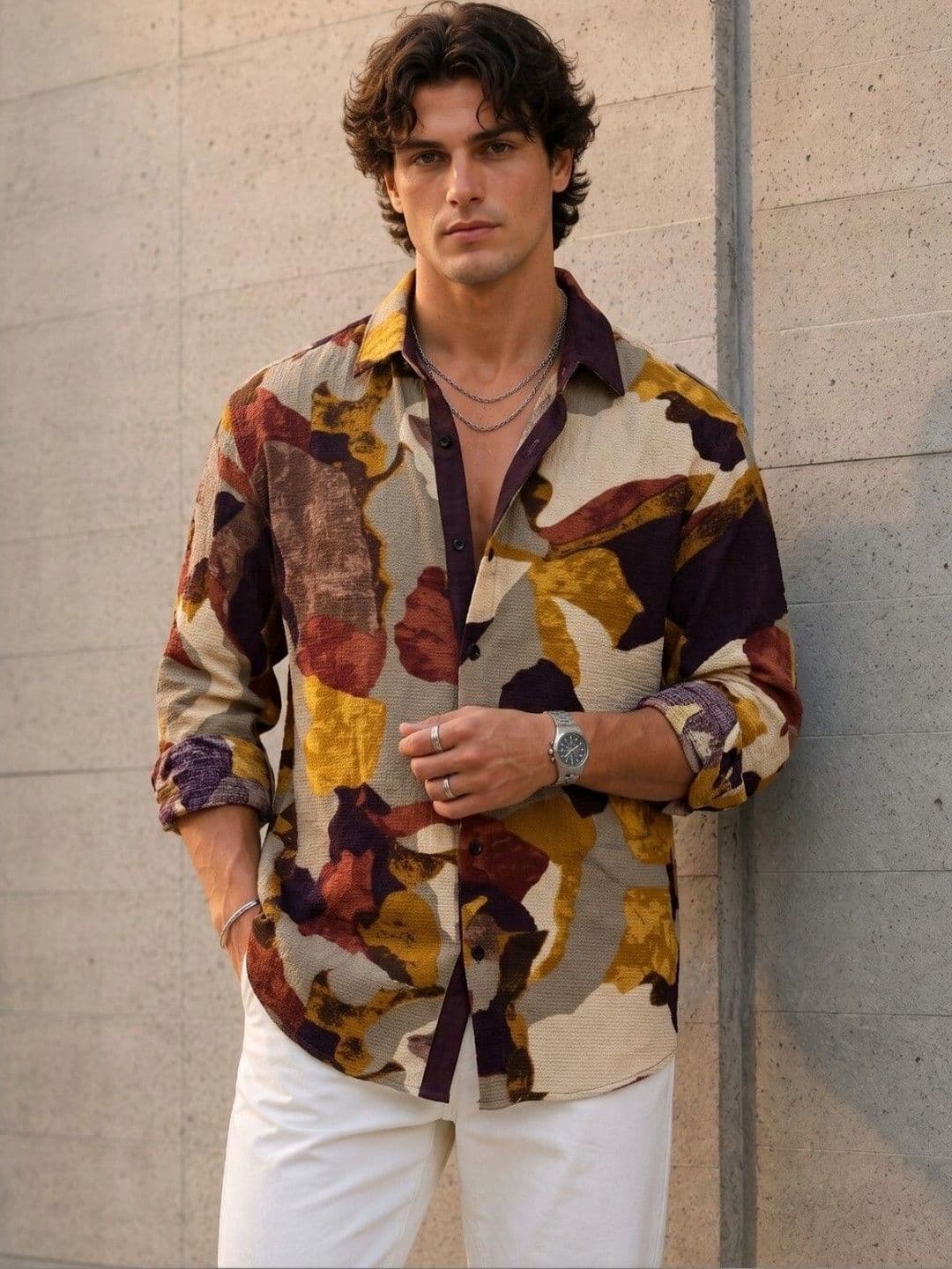 RINK ENTERPRISE Men Printed Casual Shirt - view 1
