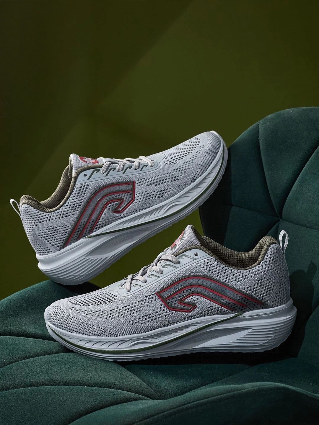 Campus Men Mesh Running Non-Marking Shoes - view 1