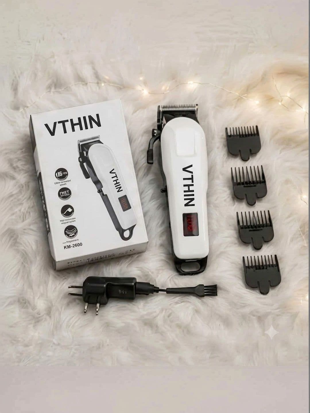 VTHIN Master Cut Cordless Hair Clipper with Multi-Guard Attachments - view 1