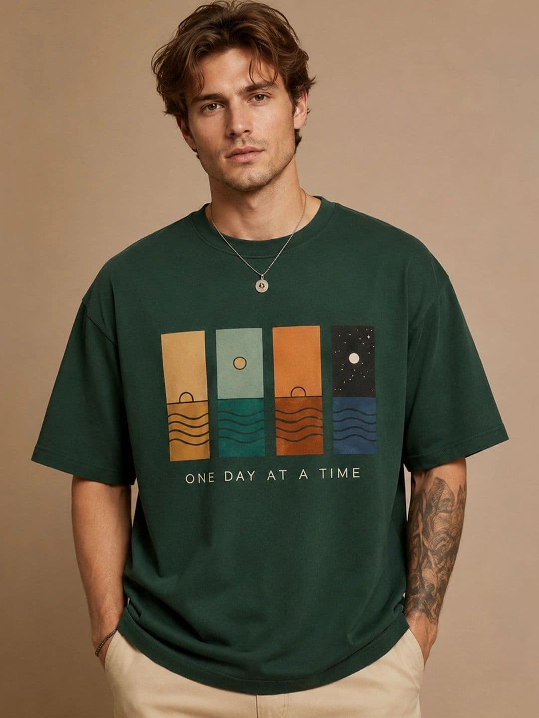 Roadster Men Printed T-shirt - view 1