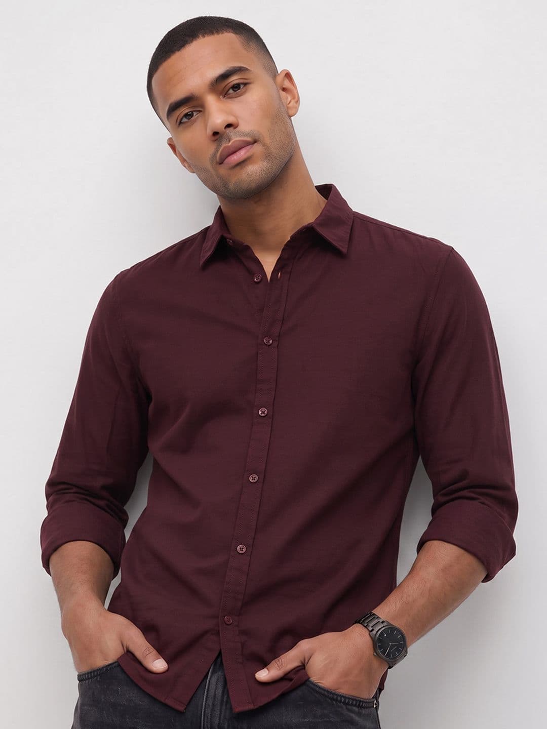 Roadster Life Co. Premium Textured Shirt - view 1