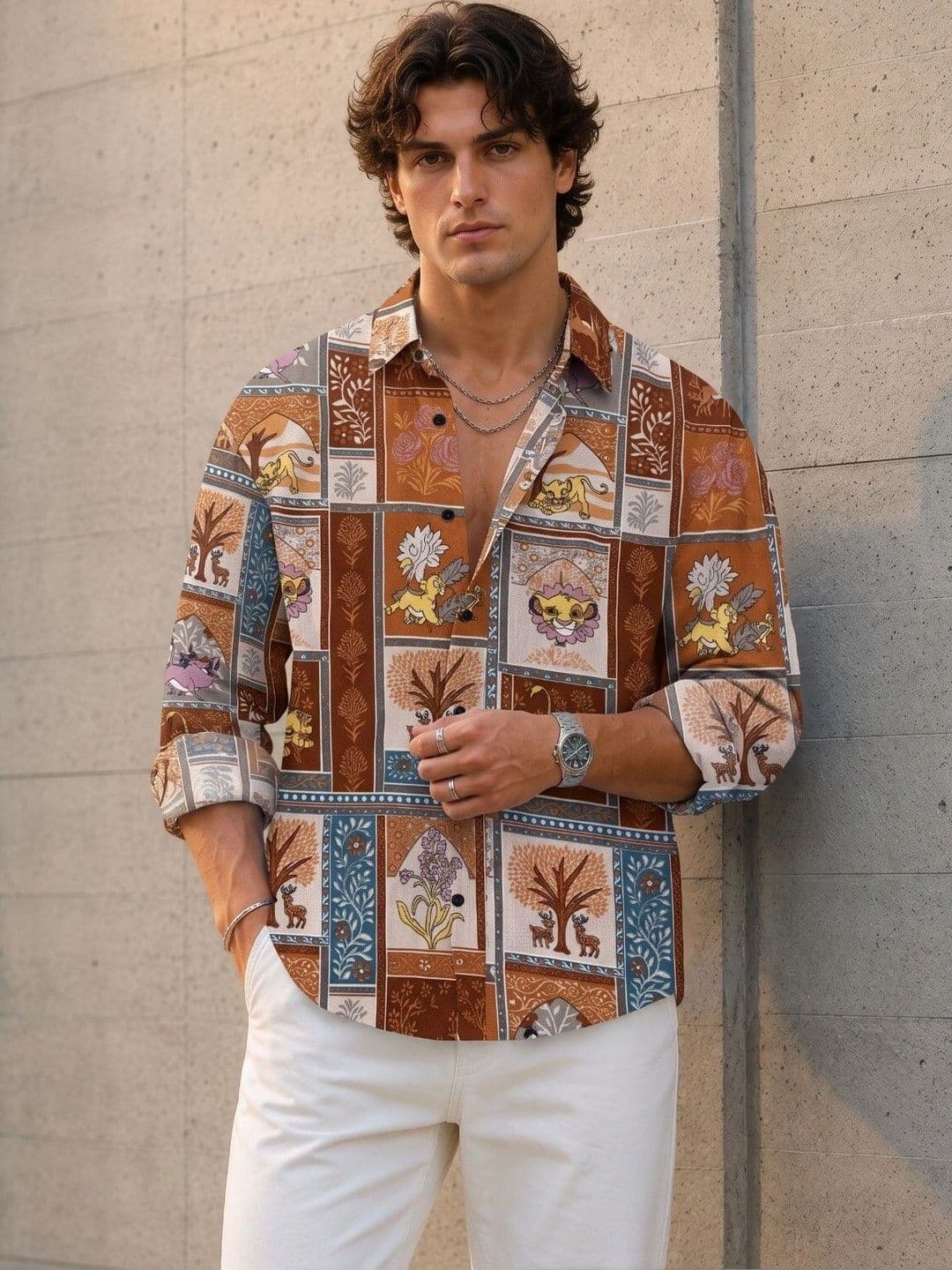 RINK ENTERPRISE Men Printed Casual Shirt - view 1
