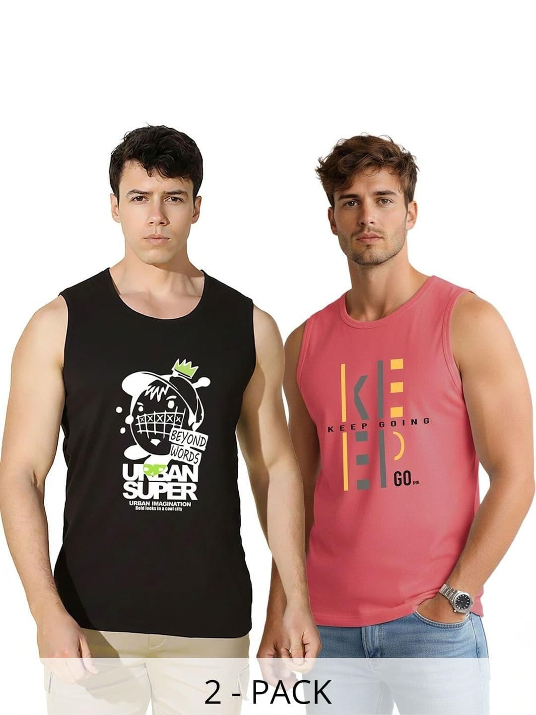 MINISTRY OF FRIENDS Men 2 Printed T-shirt - view 1