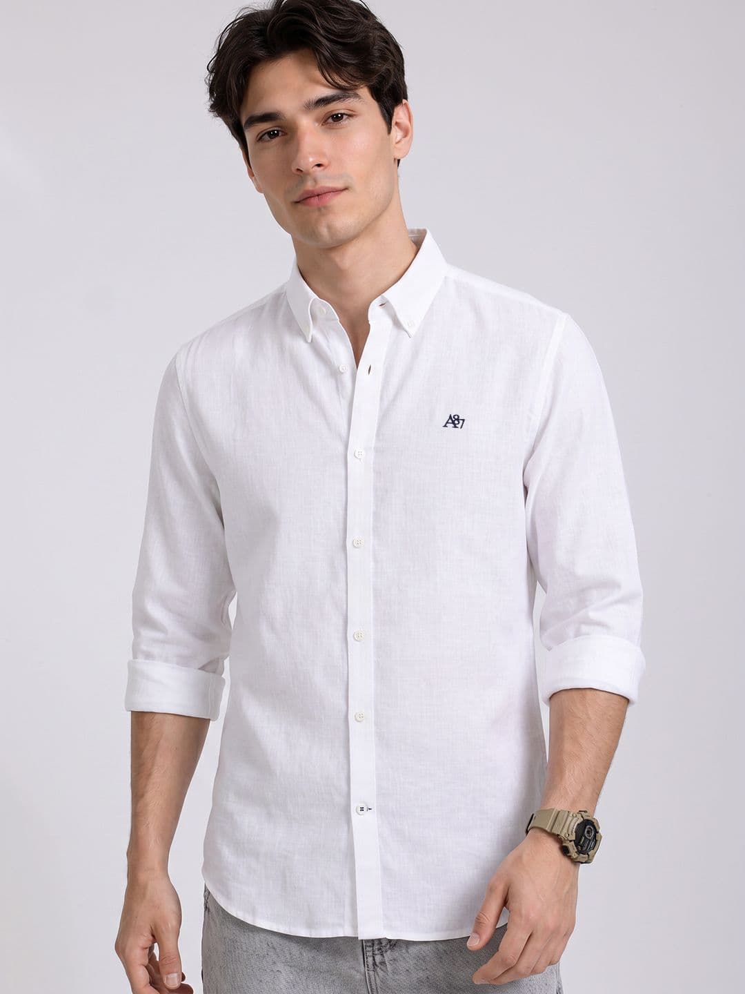 Aeropostale Button-Down Casual Shirt - view 1