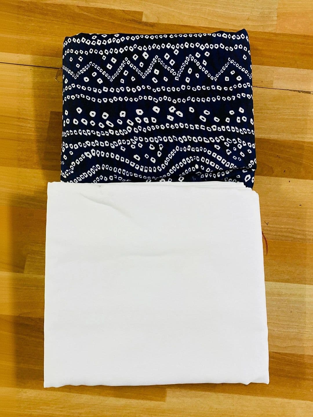 HOC TREND Bandhani Printed Unstitched Dress Material - view 1
