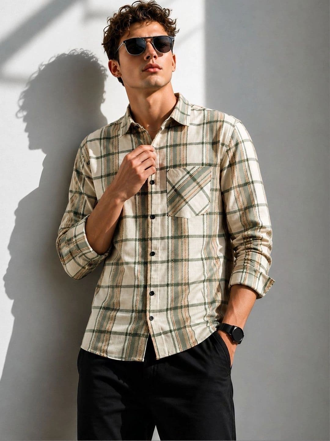 Moda Rapido Men Comfort Checked Casual Shirt - view 1