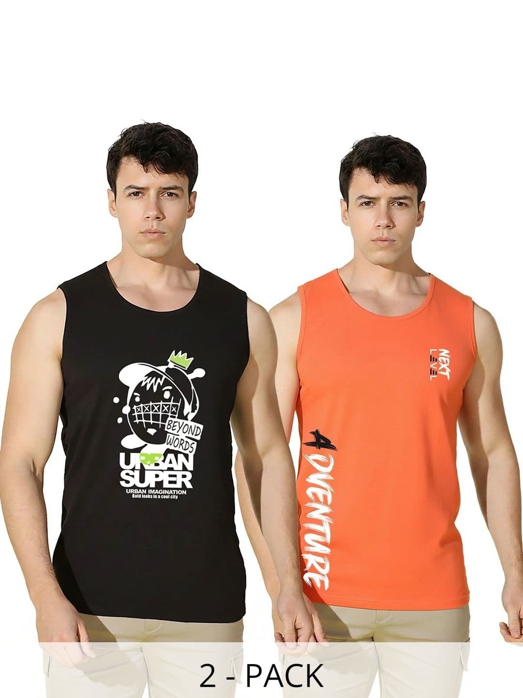 SLOWLORIS Men 2 Printed T-shirt - view 1